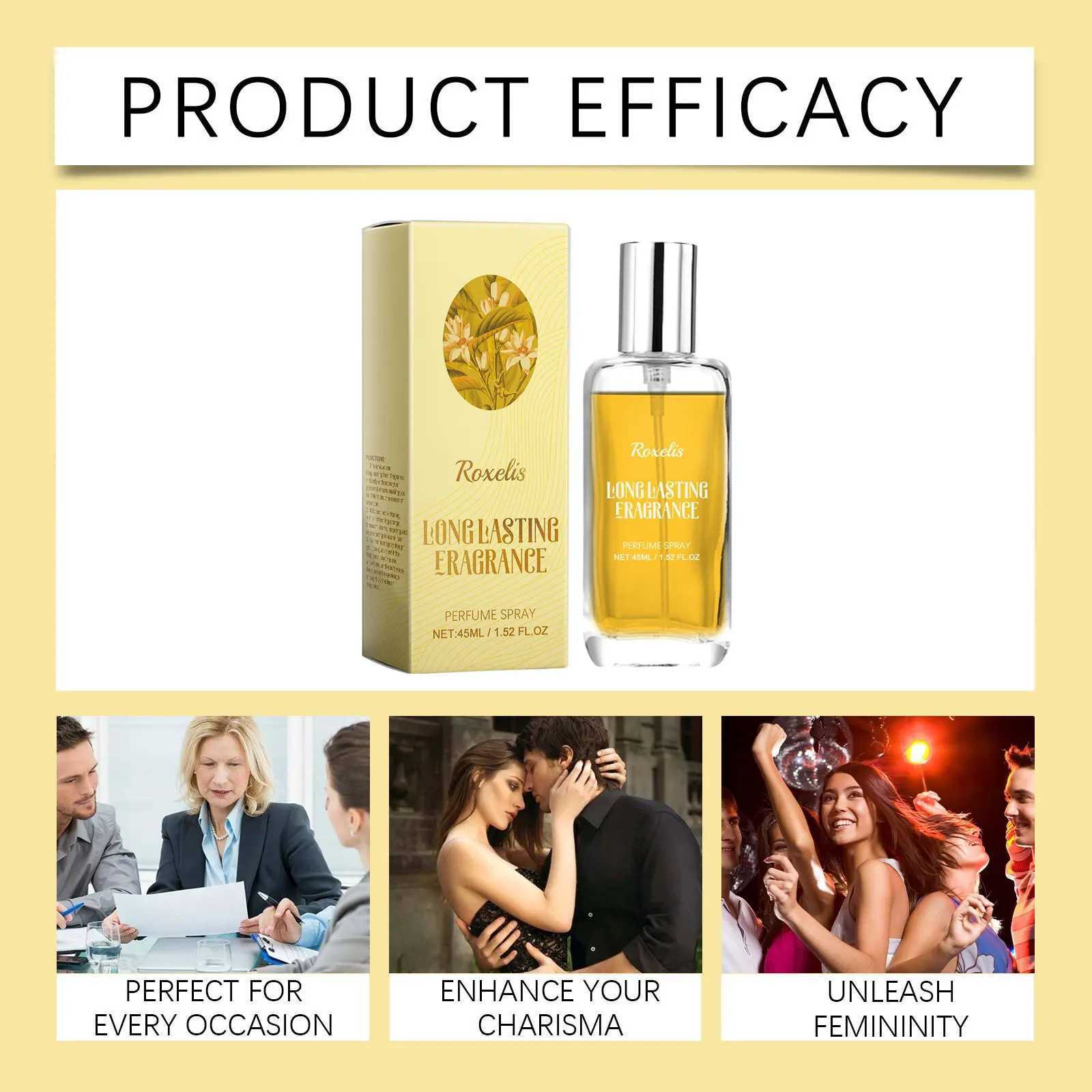 Flores Aurantii perfume spray Long lasting scent More attractive pheromone plant extract Daily dating Portable neutral perfumeW241102