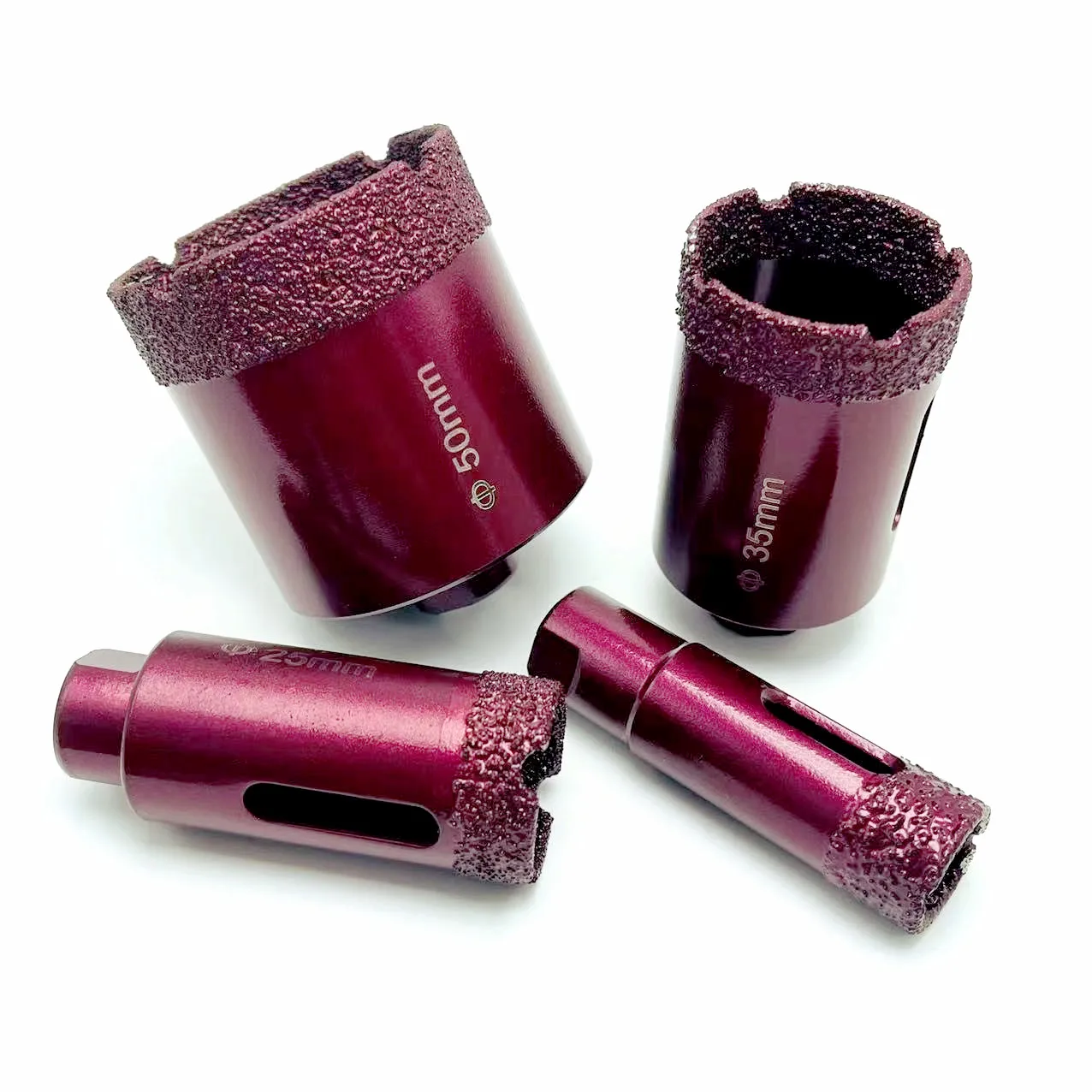 M10 Thread Dry Vacuum Brazed Dia Drilling Core Bit Porcelain Tile Drill Bits 2025 Marble new Stone Masonry Hole Saw For Angle Grinder