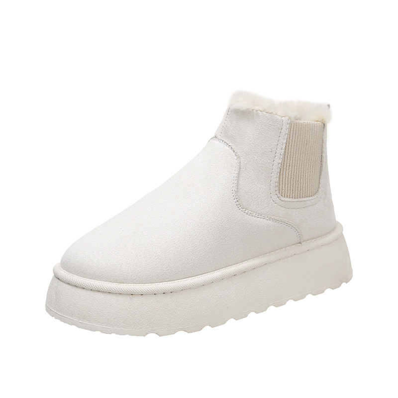 2024 new free shipping designer boots snow fur furry flurry winter womens boots work shoes platform martin boot mens booties