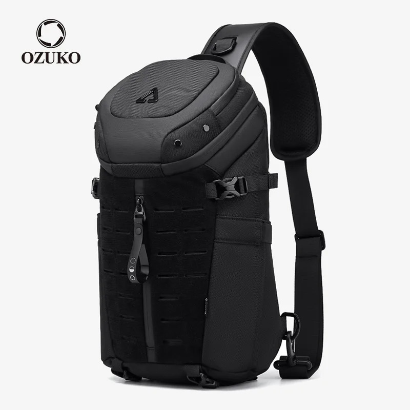 OZUKO Large Capacity Men Shoulder Bag Waterproof Sling Crossbody Bags for Man Short Trip Messenger Fashion Quality Chest 241029