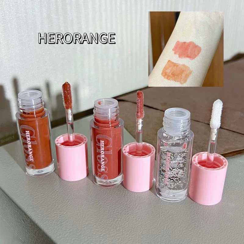 Crystal jelly moisturizing lipstick transparent dye mirror lipstick Korean cosmetic liquid lipstick transparent lipstick 1 piece W241101