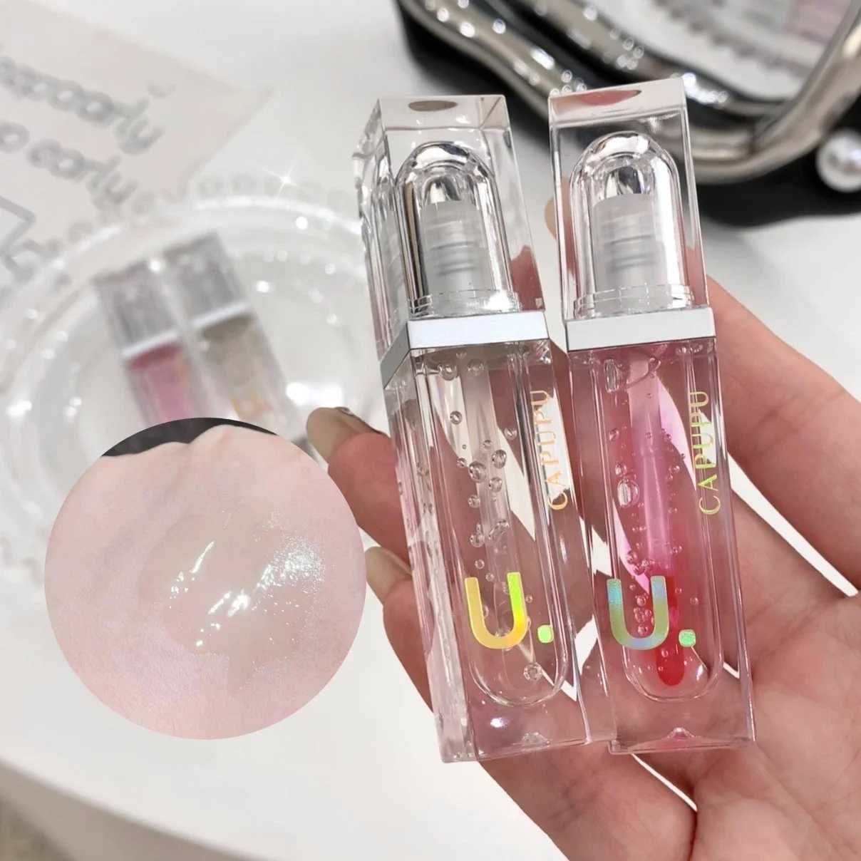 Transparent lipstick Moisturizing Glass Lip Color Faded Lipliner Stickless Lip Color lipstick Autumn lipstick Care W241101