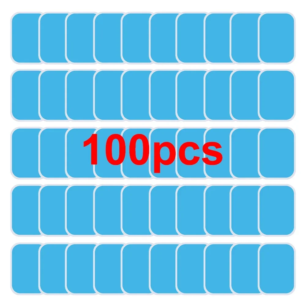 100/50pcs Gel Pads for EMS new Abdominal ABS Trainer Hip Exerciser Replacement Body Massager Patch 2025 Massage hine Muscle Stimulator