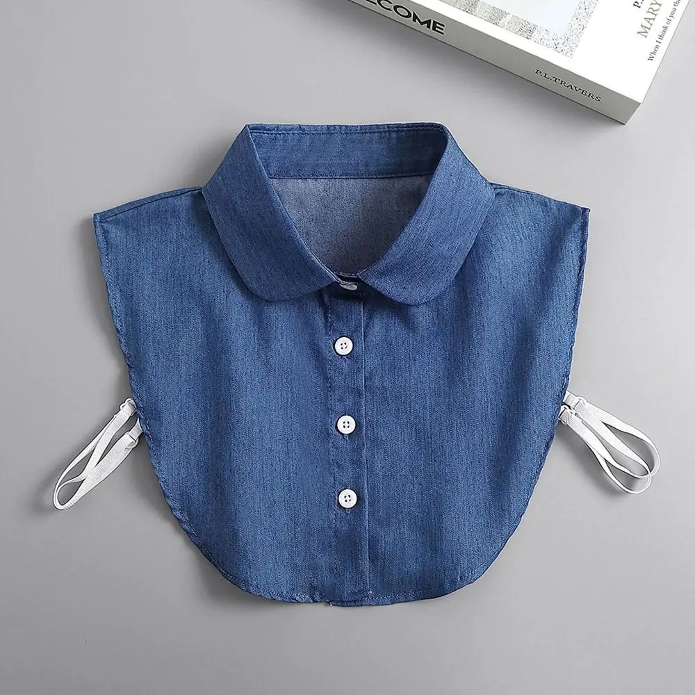 2025 1pc Lapel Fake Collar Vintage Detachable Shirt Collar for Women Blouse Sweater False Collar Lapel Top new Neckwear Ties