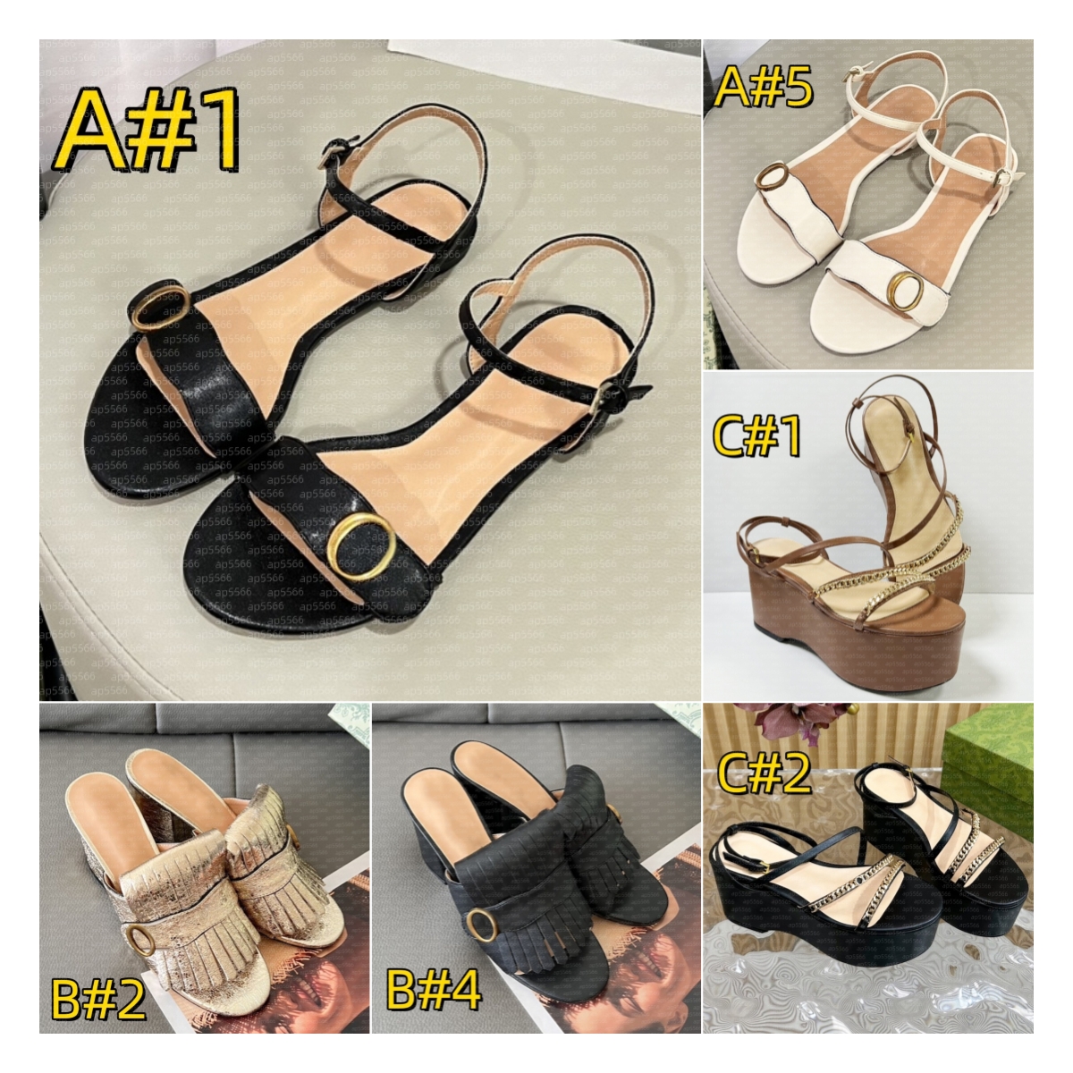 Women's Stylish Flat Sandals Comfortable shoes Versatile Summer Footwear