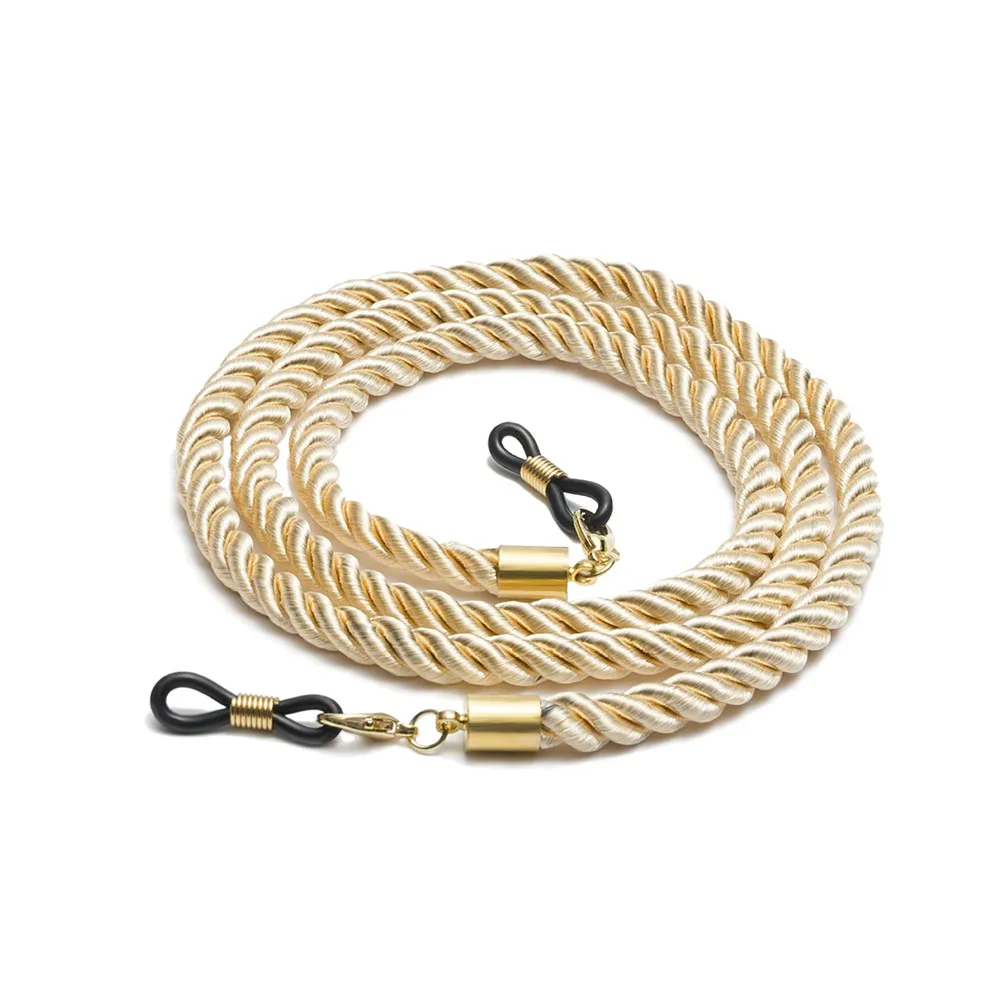 new Twist Rope Eye 2025 Glasses Strap New Design Sunglasses Lanyard Necklace Eyeglass Glasses Chain Cord Reading Glasses Strap Decoration