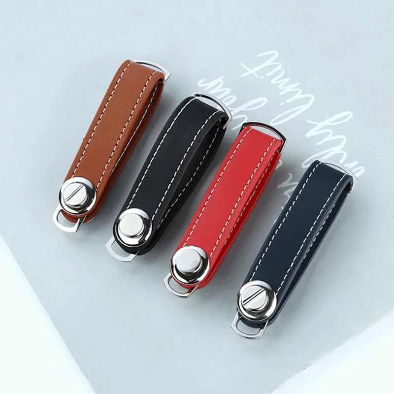 Car 2025 Key Pouch Bag Case Wallet Holder Chain Key Wallet Ring Collector Housekeeper new Pocket Key Organizer Smart Leather Keychain