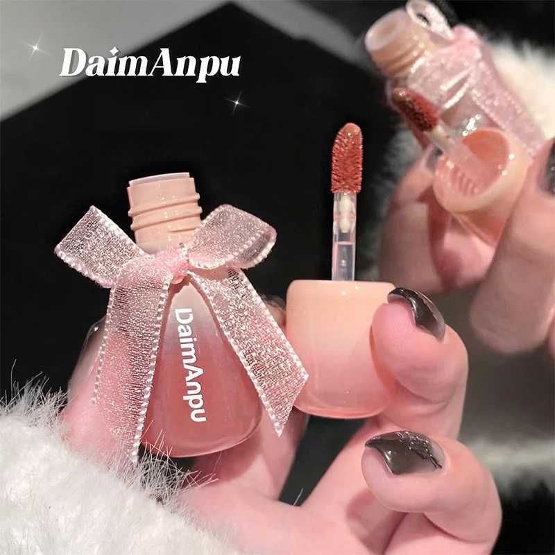 Mirror Watercolor Lip Color Moisturizing Sexy Tea Red Lip Color lipstick Makeup Lasting Color Stickless Cup Lip Color New W241101
