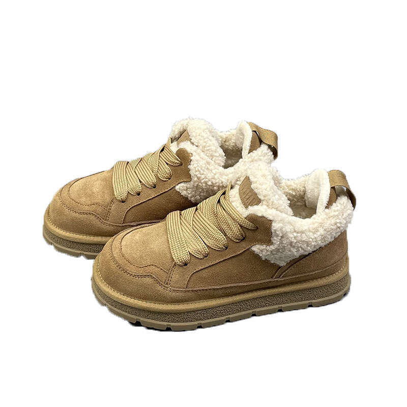 Designer Outdoor Sneakers Sports Platform Running Wool Sheepskin Winter Shoes Breathable Athleisure Runners Trainers Mens Women free Shipping 52 9b