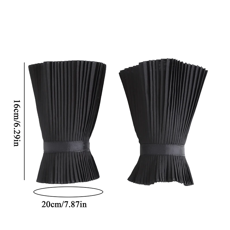 Detachable Elbow Sleeve 2025 Cuff Shirt Pleated Flare Sleeve False Cuffs Lace Decorative Women new Detachable Fake Sleeve Cuffs