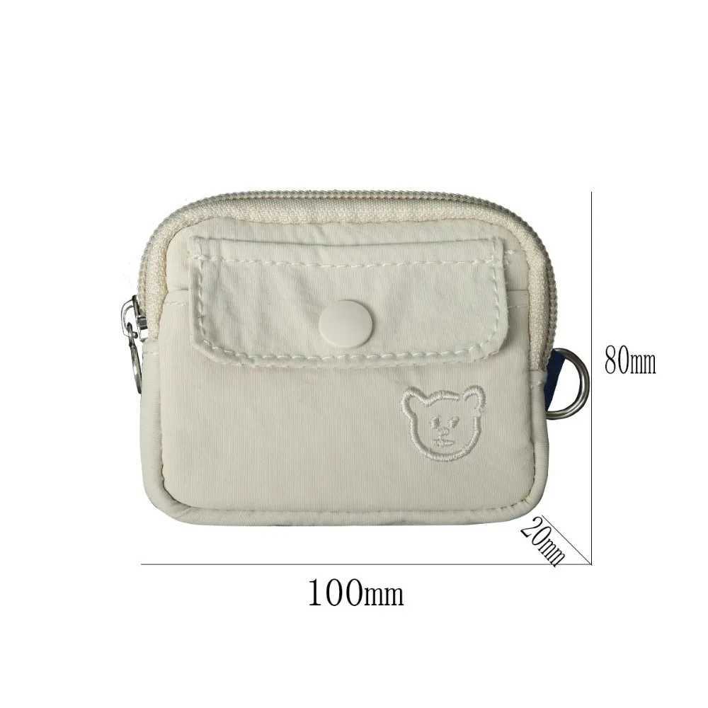 New Nyl Coin Purse Zipper Multi-purpose Small Wallet Earphe BagXJ241111