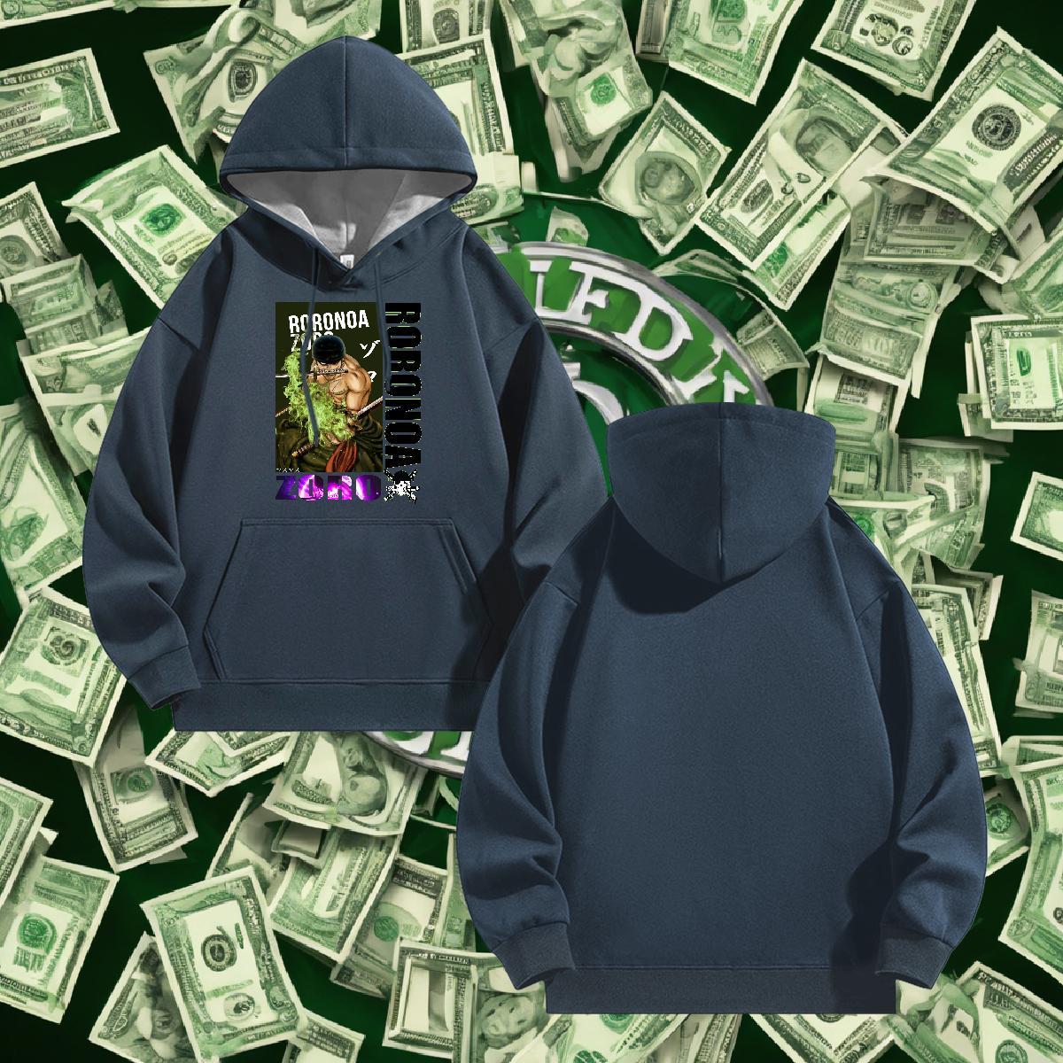 DIY Men's Hooded Sweatshirt Breathable Drawstring Cool Men Clothes Hoodie Black Oversized Pullover Hoodie Outdoor Tech Fleece