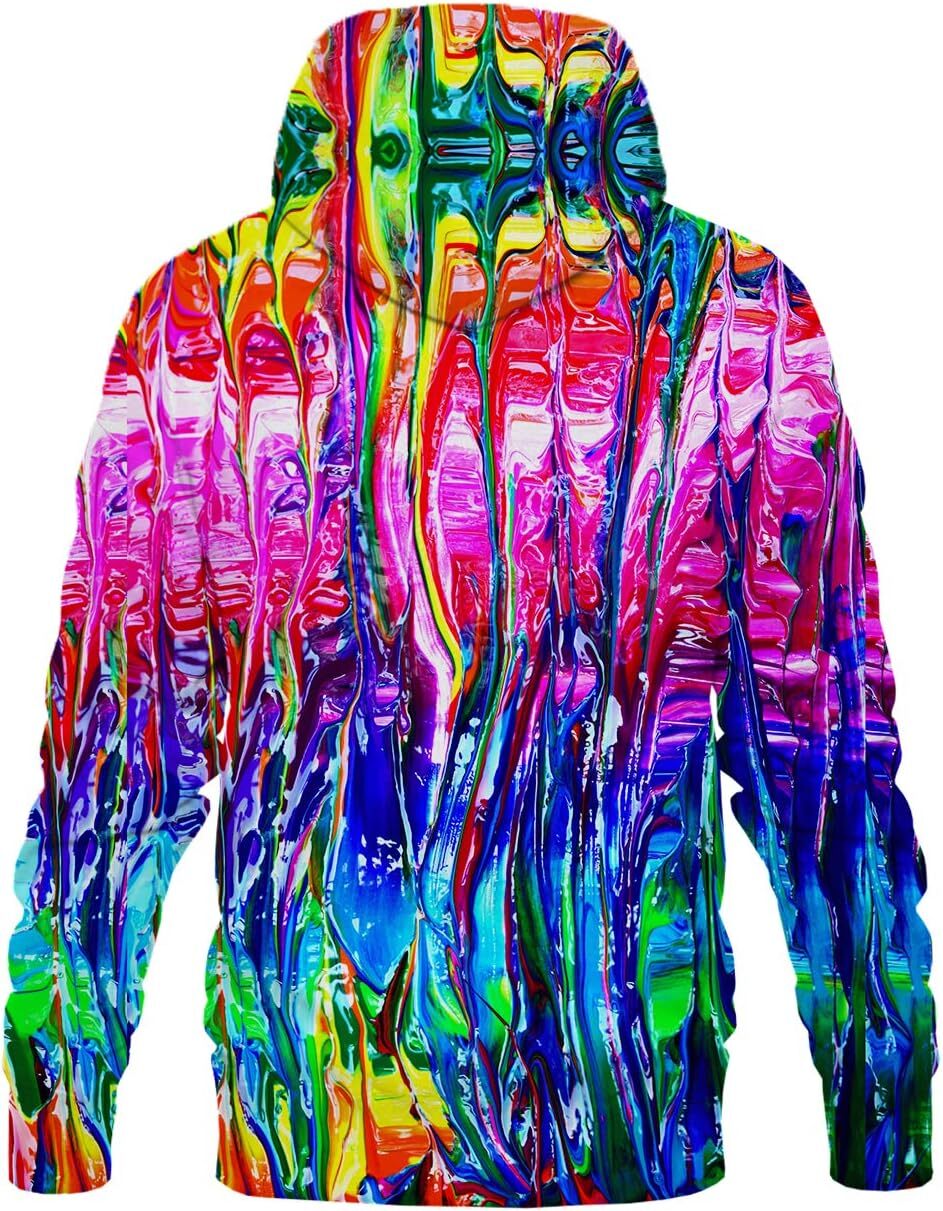 Hoodie for Mens Womens Unisex 3D Novelty Hoodies for Men Women Cool Graphic Pullover Sweatshirts with Pockets Dense lines Hoodies sweatshirt Pullover 