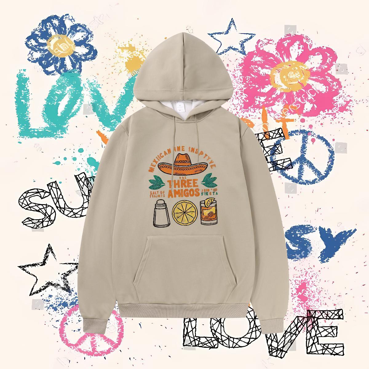 2024 Autumn and Winter Hoodie Women Daily Wear High Quality Women Hoodie White Plus Size Thick Fleece Clothes Breathable Drawstring