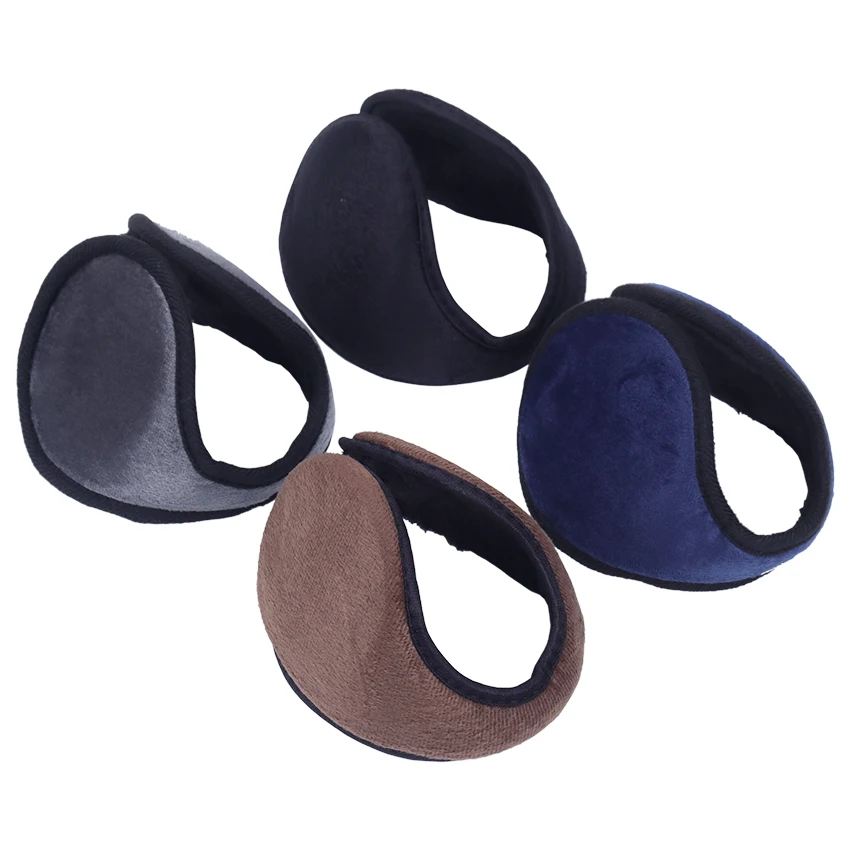1PC Windproof Earmuffs Men Women Ear Warm Protector Thicken Plush Winter Warm 2025 Fleece Earmuff Outdoor Cycling new Warmer Ear Muffs