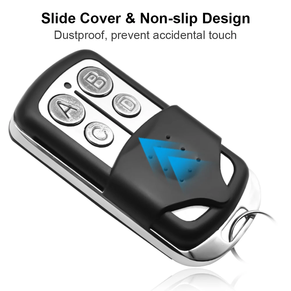 Compatible ROSSI Remote Control Transmitter for Garage Gate 433.92mhz Rolling Code