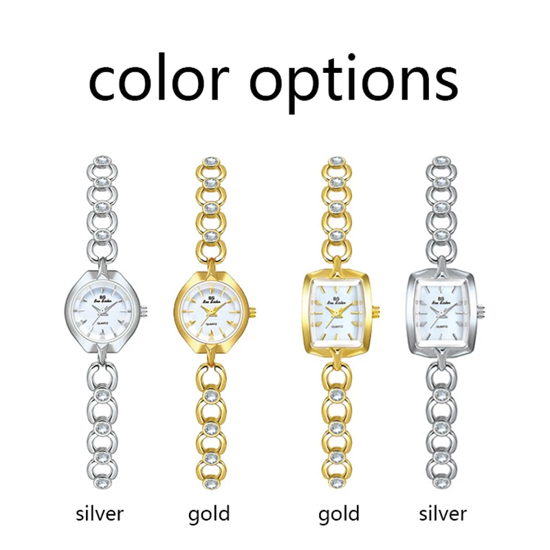 BS Bee Sister Elegant Small Dial Gold Watch new for Women Brand Waterproof 2025 Bracelet Wristwatches for Ladies Reloj Mujer 2023