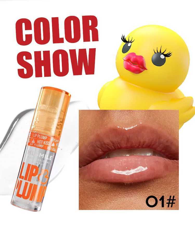 MLSMILE Duck lipstick Moisturizing lipstick Mirror Water Natural Lasting Gloss Pearl lipstick Set W241101