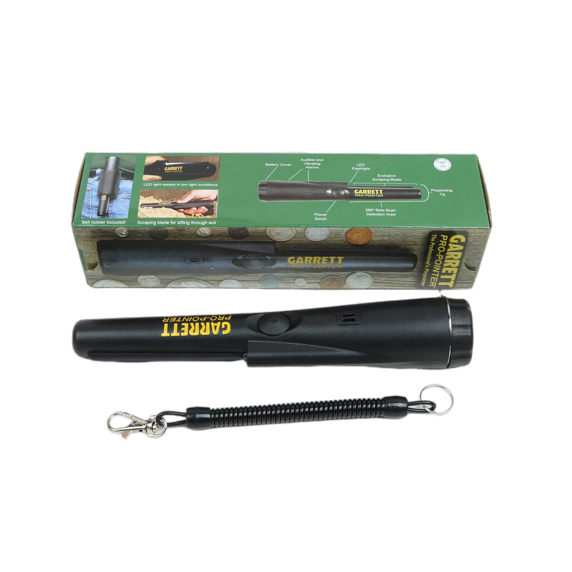 2023 New Upgrade Locator and Waterproof Handheld Professional Locating Pinpoint Rod Metal Detector Gold Finder