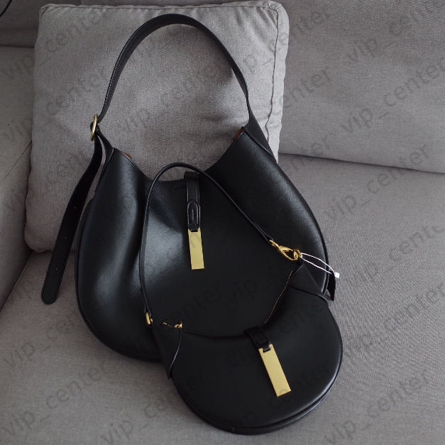 Genuine leather designer bag Top quality luxury polo id bag pony tote bag half moon saddle shoulder bags fashion chamois suede underarm bag 666