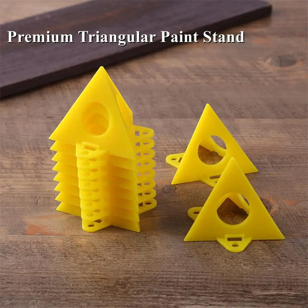 Plastic Pyramid Stands Triangle Paint Lift Pad Feet Rack Painting Accessories Support Stands Portable Woodworking Carpenter Hand