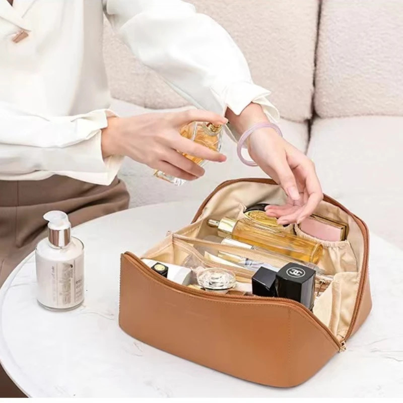 Makeup organizer womens toilet kit makeup box storage bag womens box makeup bag travel zipper 241031