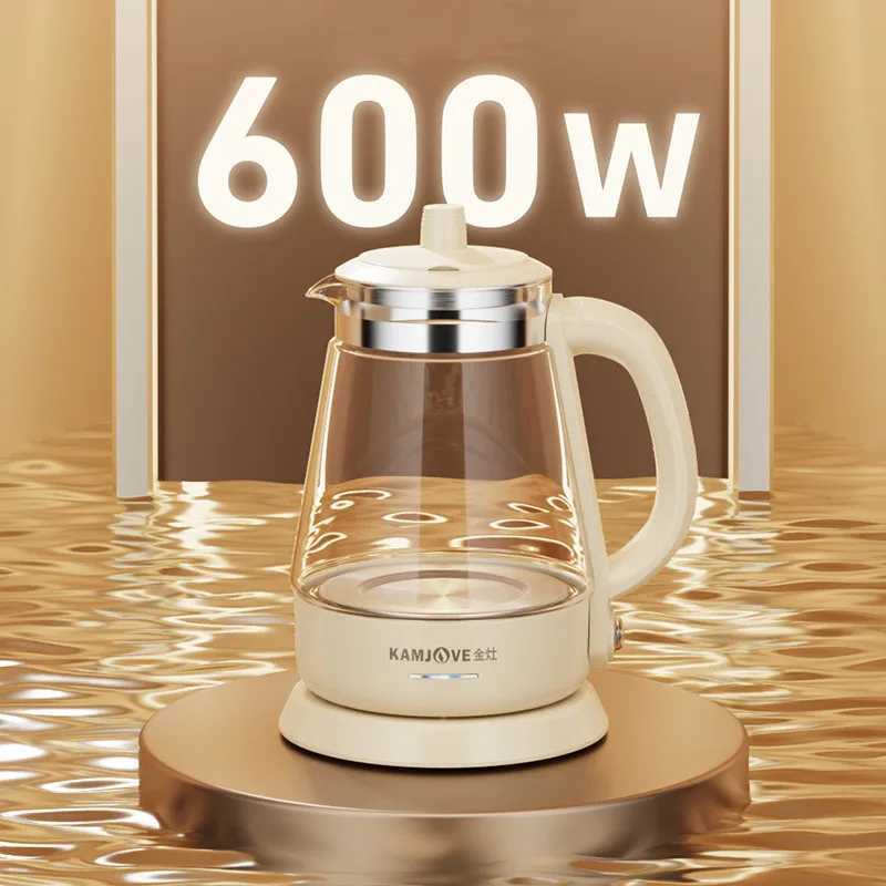 1000ml electric kettle high borosilicate boiling teapot Autatic keeps warm coffee pot Autatic power off 600W Y241102