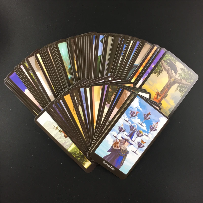 Witch Tarot Deck Cards Future Fate Indicator Forecasting Cards Gift Table Game Board Game