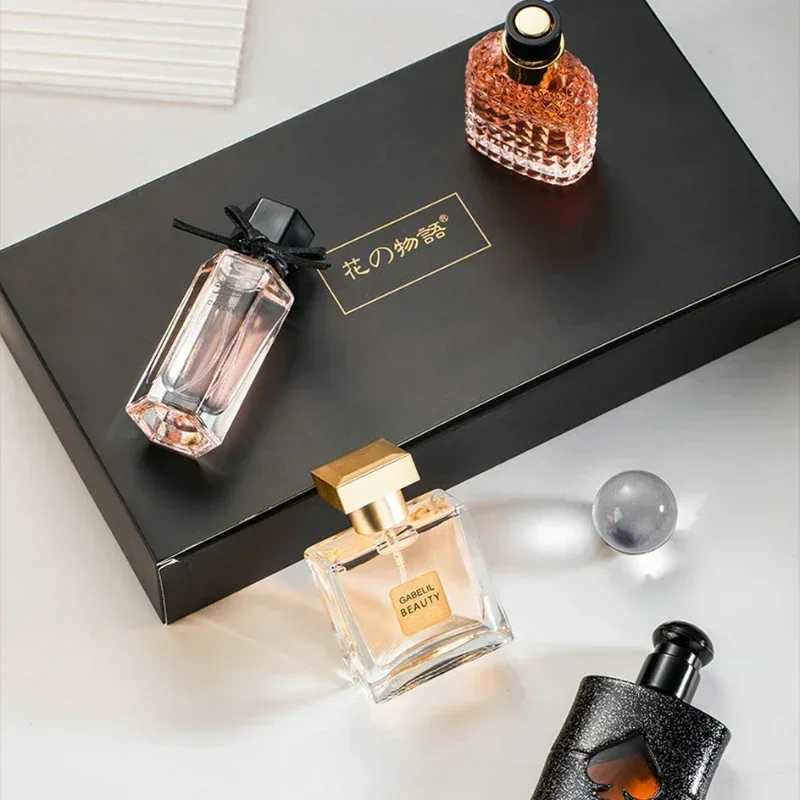 Gift Box 4-Piece Set Womens perfume spray 105ml Floral Long lasting perfume Pheromone perfume Mens Cologne essenceW241102