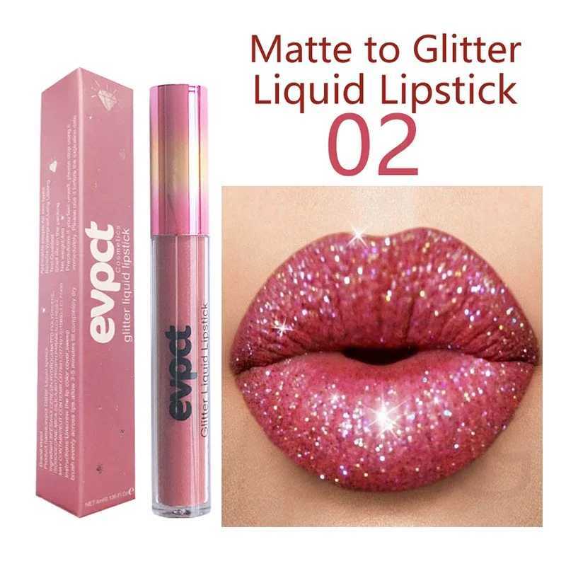 15 color sexy shimmer diamond glitter lip gloss matte liquid lipstick durable waterproof pearl velvet lip gloss lipstick W241101