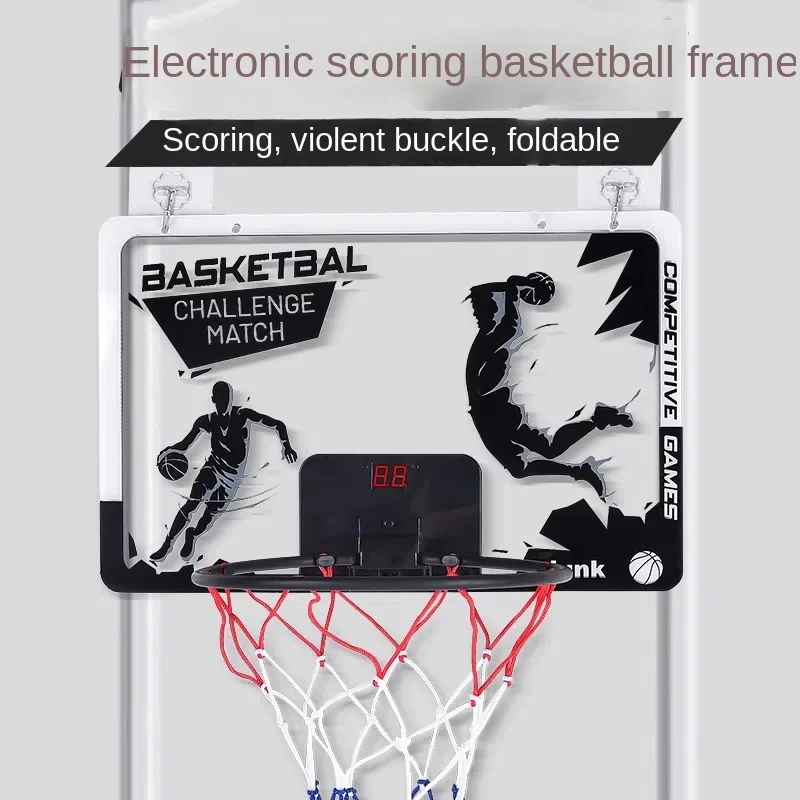 Scoring Portable Fun Mini basketball hoop Toy Kit Indoor Home Basketball fan Sports Game Toy Set for children Children Adult
