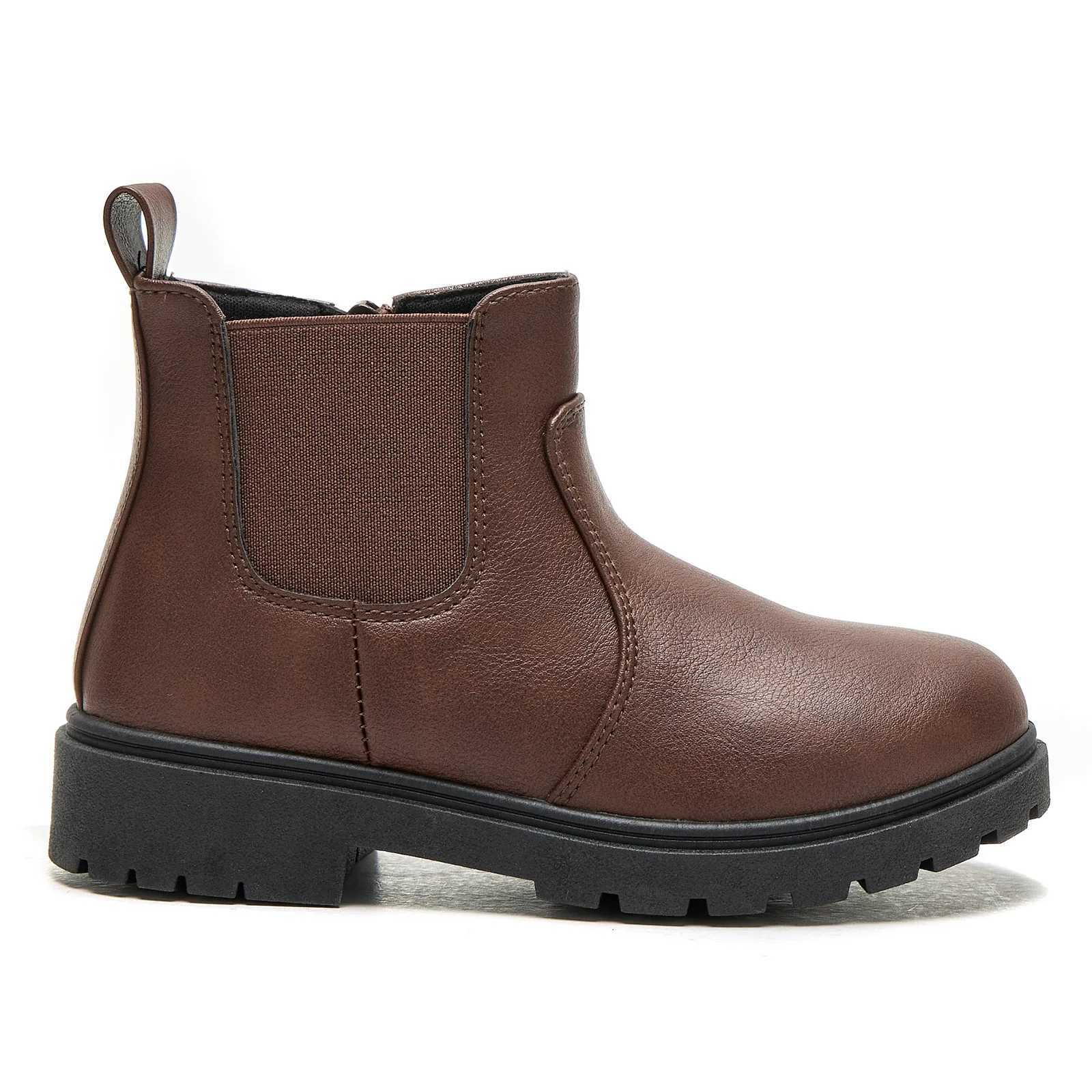 Childrens fashionable snow warm waterproof sliding boots for boys and girls M241102