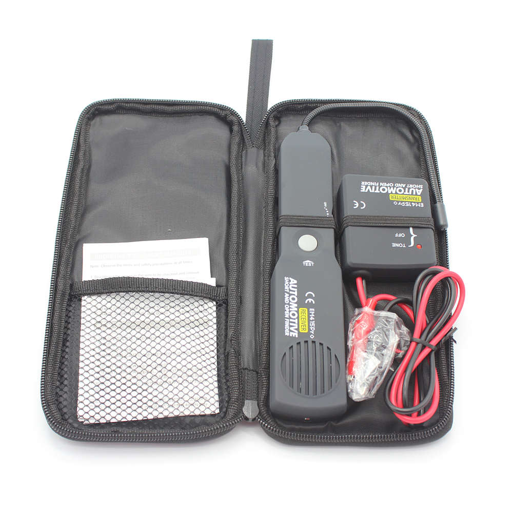 EM415PRO Automotive Cable Wire Tracker Short & Open Ircuit Finder Tester Tool EM415 PRO 6-42V DC Car Vehicle Repair Detector