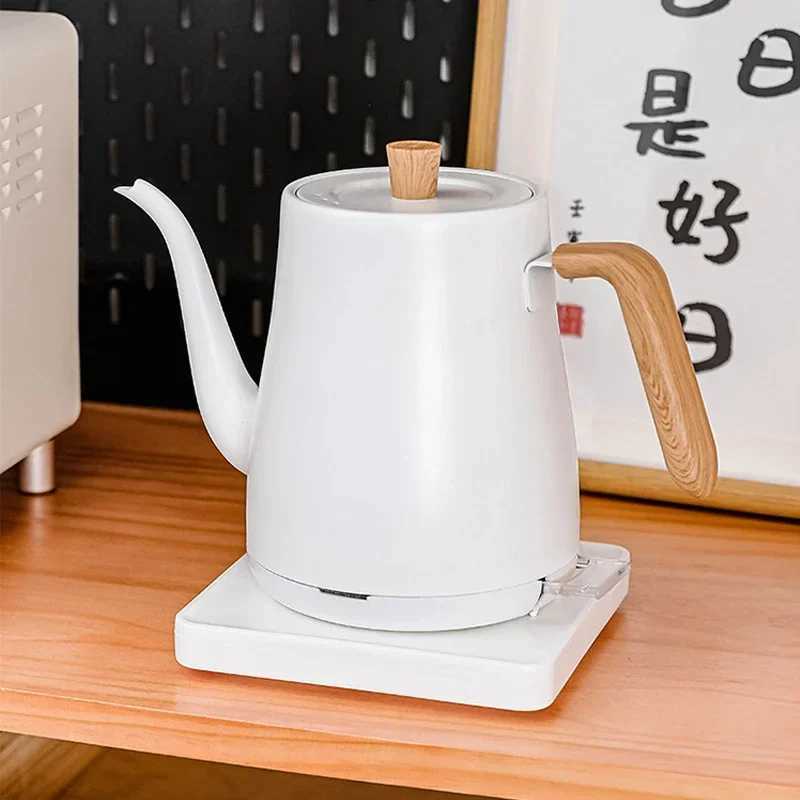 Coffee pot electric water heater tea pot portable slim mouth pot 110V 0.8L gooseneck kettle 1000W Y241102