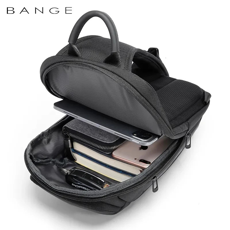 BANGE Oxford Trendy Waterproof Chest Bag Six Trend Colors Fashion Items Large Capacity Memory for Both Men and Women 241029
