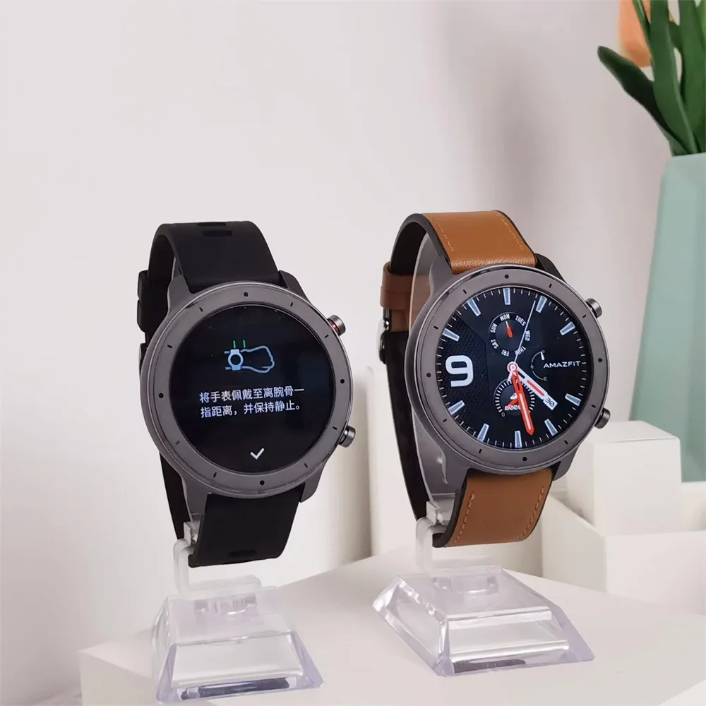 Amazfit Smartwatch GTR 47 2025 5ATM Waterproof Smart Watch new Music Control For Android IOS Phone 95 New Used Item No Box