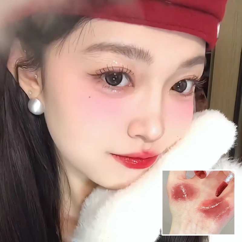 MMirror water lipstick fadeless durable fadeless lipstick waterproof lip gloss Korean cosmetics latex cosmetics W241101