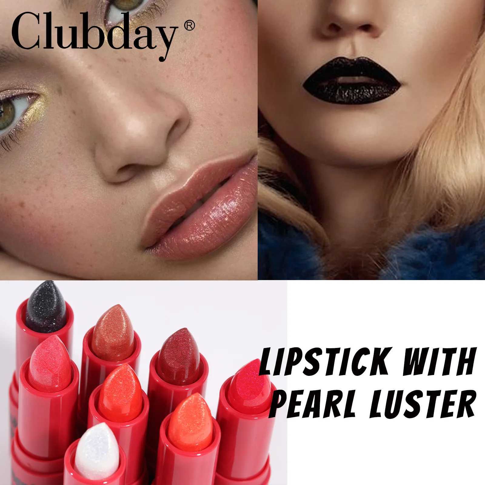 Clubday 8-color velvet lip gloss lipstick fadeless non stick cup pearl diamond lipstick W241101