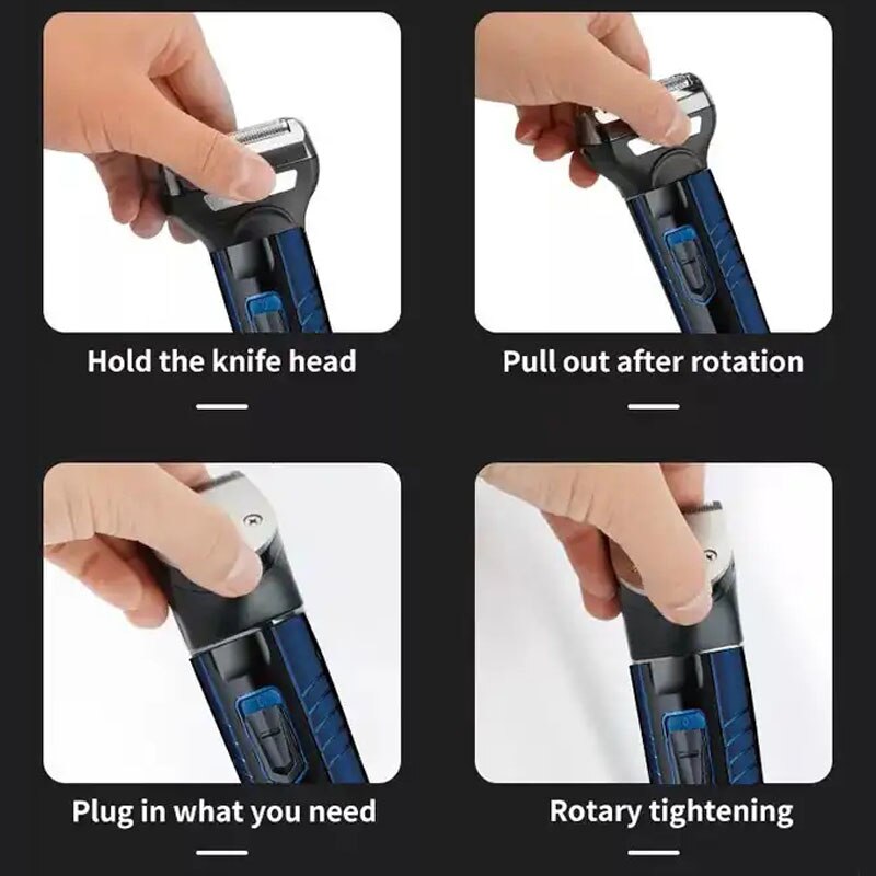 3 in 1 Shaver Nose Beard 2025 Shaver Trimmer Multi Functional Beard Shaving hine Multi Purpose Razor new Foe Men