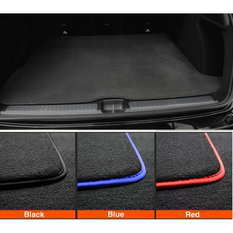 Car Rear Trunk Mats For Forthing Yacht DFSK Forthing 4 U-Tour 2022~2025 Anti-dirty Pads Boot Cargo Liner Carpets Car Accessories