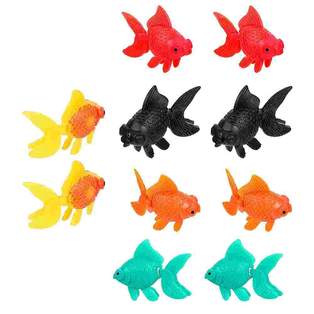 Tropical Aquarium Toy new Artificial Tank Floating Goldfish Decor Ornament Model 2025 Fake Moving Ornaments Kid Accessory Rubber Lifelike
