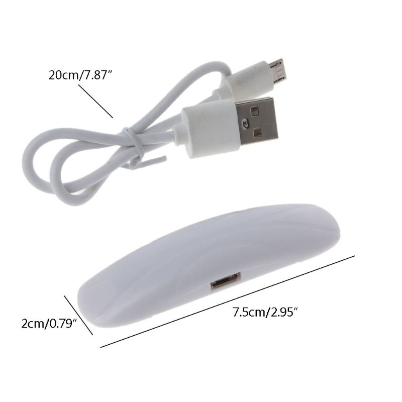 Lamp for Professional Resin Nail Gel Nail Polish Curing Lamp for Manicure Pedicure Resin 1W 395NW UV GEL Curing Lights smile