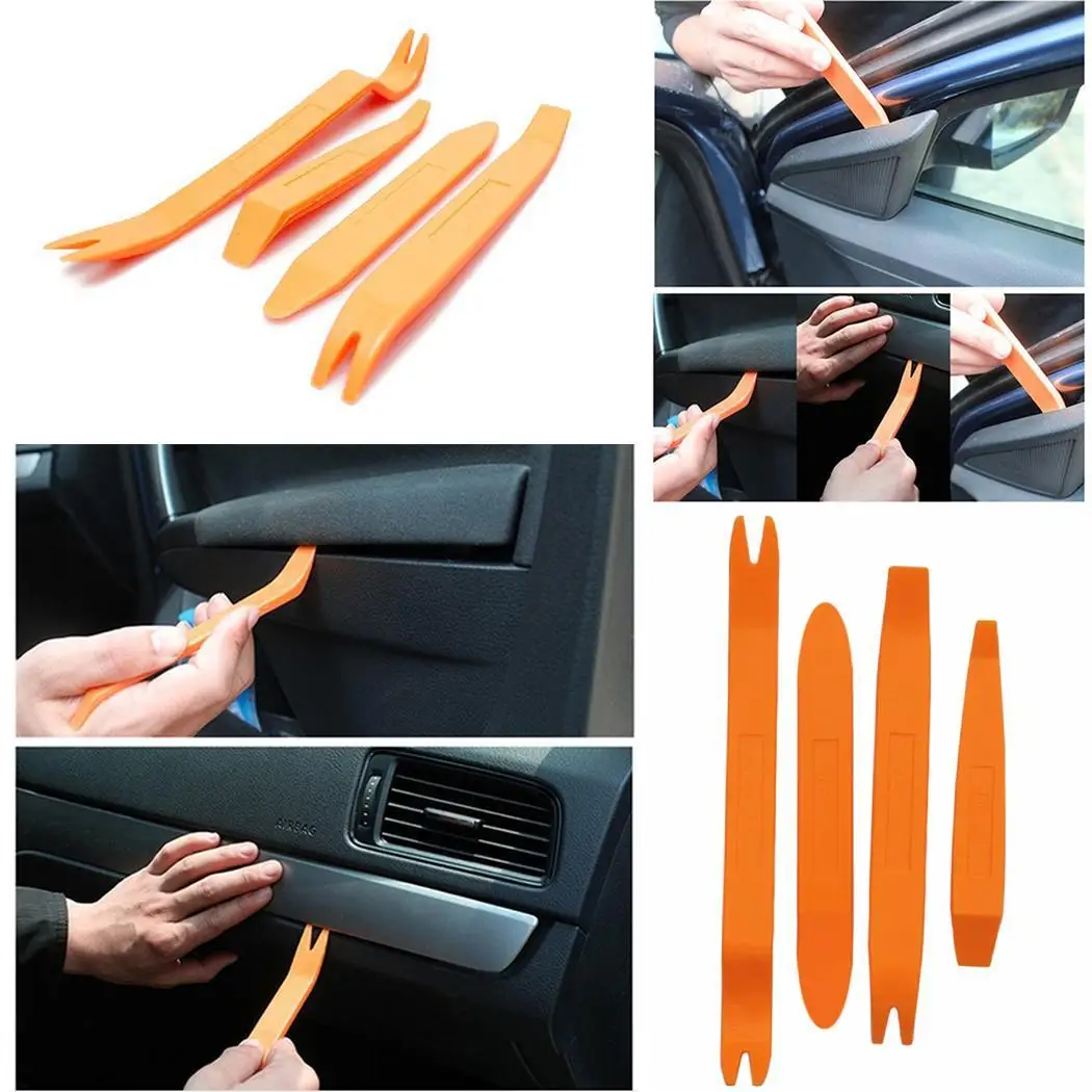 Plastic Auto Dismantle Tools Kit Car Radio Door Clip Panel Trim Dash Audio Removal Installer Pry new Kit 2025 Refit Set