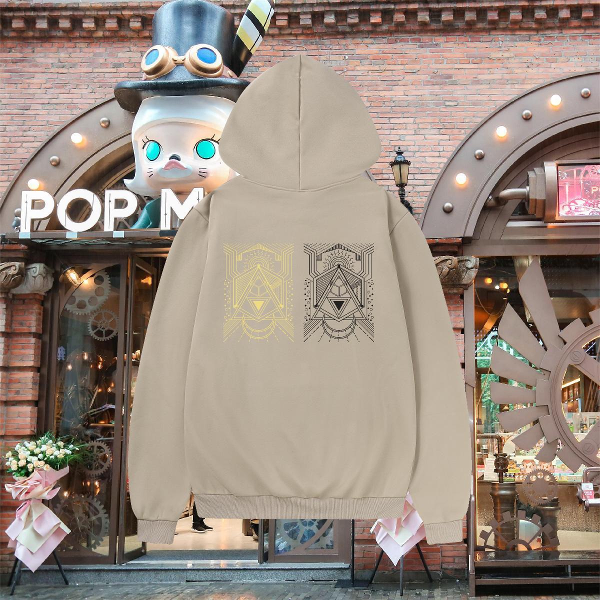 2024 DIY Hoodie for Men Hooded Collar Long Sleeve Warm Men's Hooded Sweatshirt Black Oversized Tops Hoody Sport Thick Plush