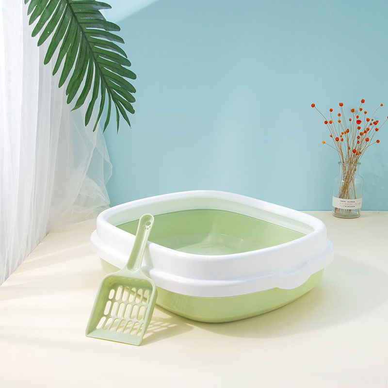 Cat Toilet Crazy price High Quality HOT SALE Pet Products Cleaning Plastic Cat Toilet Box Cat Litter Box
