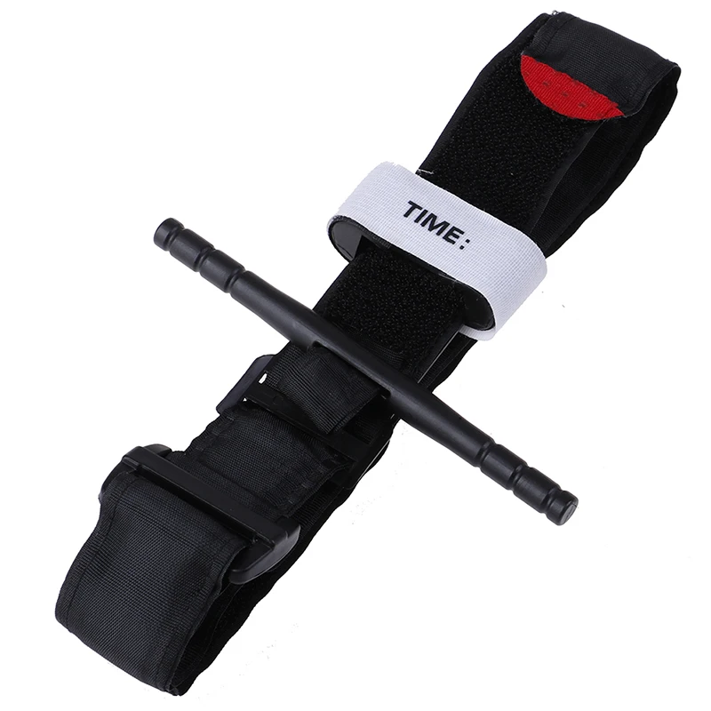 First aid bleed quick stop blood control Stanch tourniquet life trauma strap save medic rescue Aluminum Handle