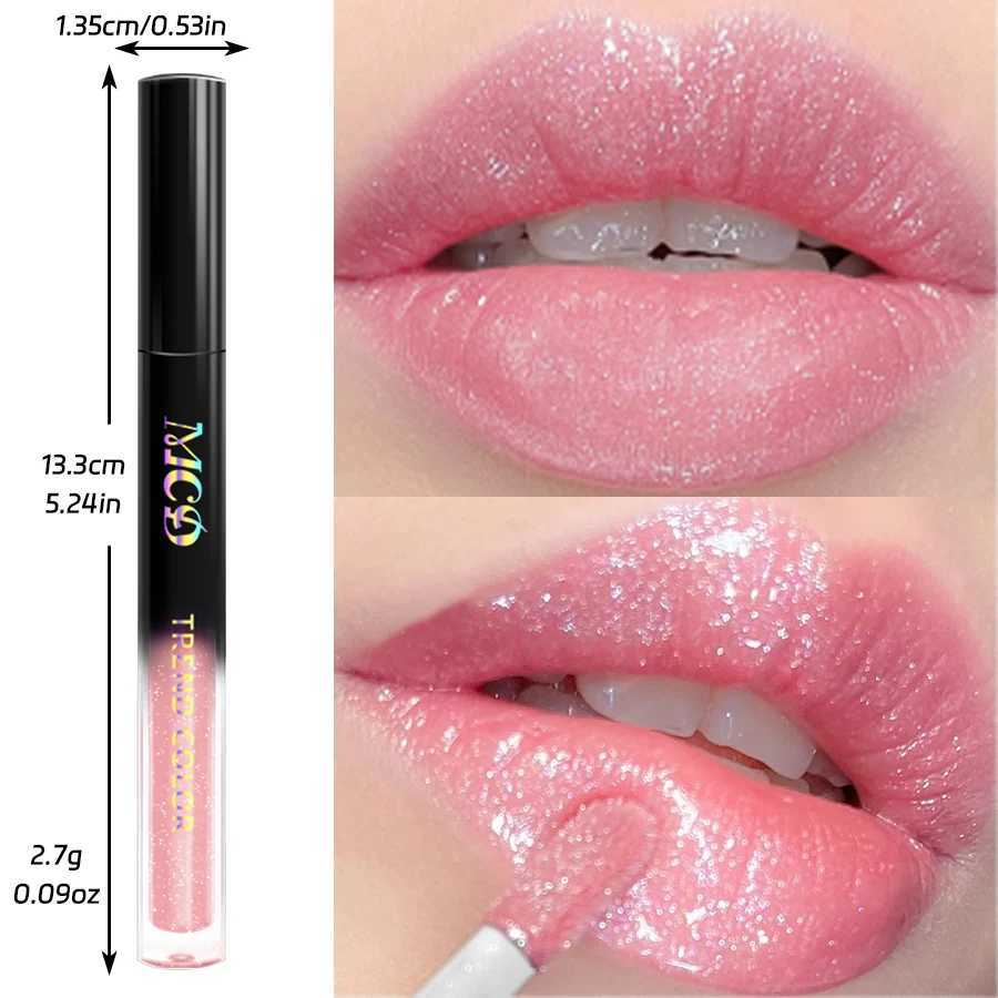 Shiny lipstick durable waterproof liquid lipstick Dewy finish lipstick makeup pearl lipstick sexy cosmetics W241101