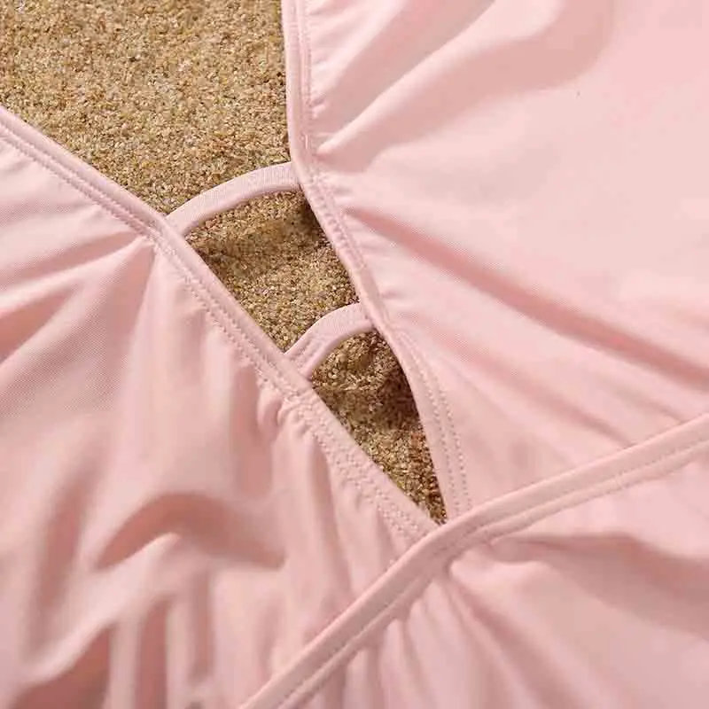 Summer new Matching Family Bathing Suits Mother Girl Bikini 2025 Swimsuit For Mom and Daughter Swimsuits Female Baby Kids Beach Swimwear