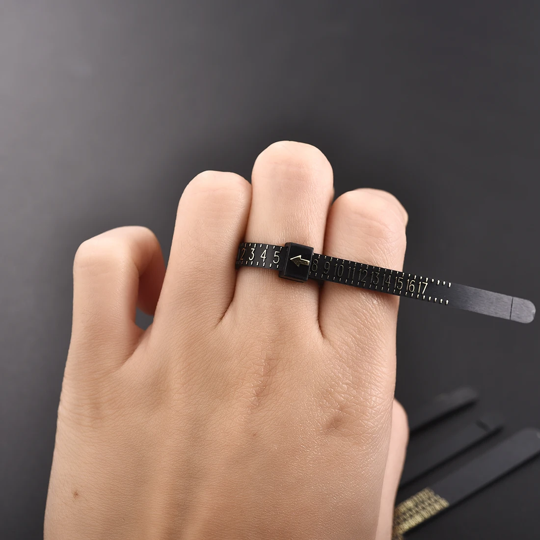 Ring Size Measure UK USA British American European Standard Measurement Tools For Jewelry Tools Measuring Finger Size