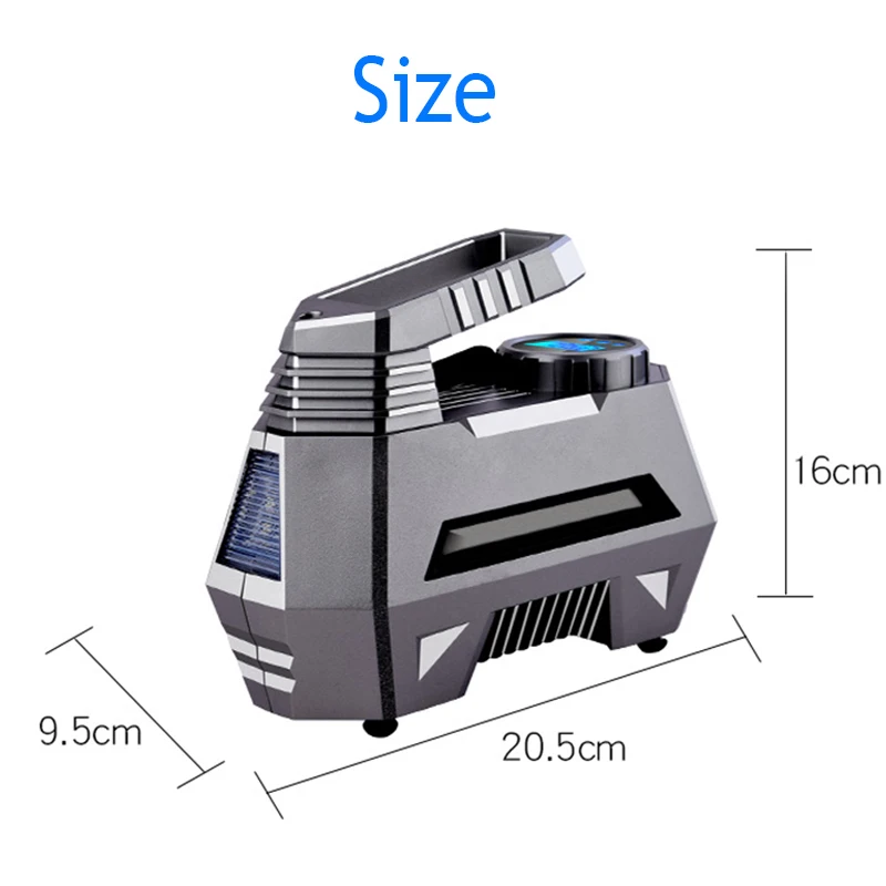 DC 12V 150PSI Portable Air Compressor Pump Tire Iator Car Tire new Pump with Digital Pressure Gauge 2025 Tire Air Injector Tyre Iat